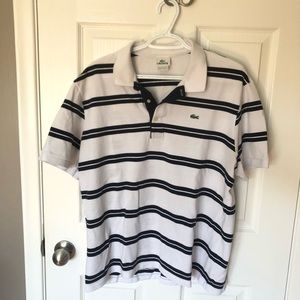 Men’s Lacoste Striped Polo Shirt
